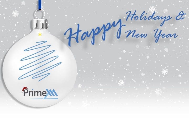 PrimeXM Wishes you Happy Holidays & Happy New Year